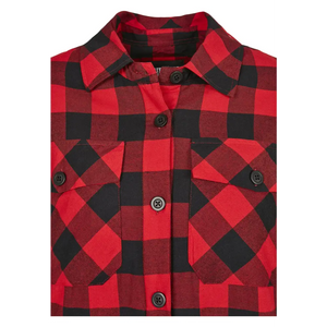 Padded Check Flannel Shirt Shirt Urban Classics