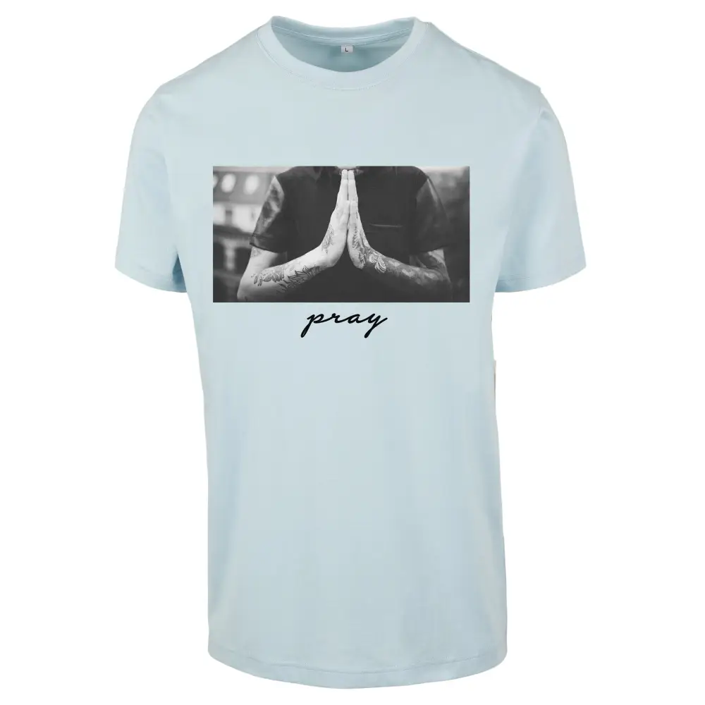 Pray T-shirt T-shirt Mister Tee