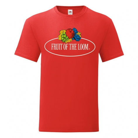 T shirt fruit of the loom con logo deals