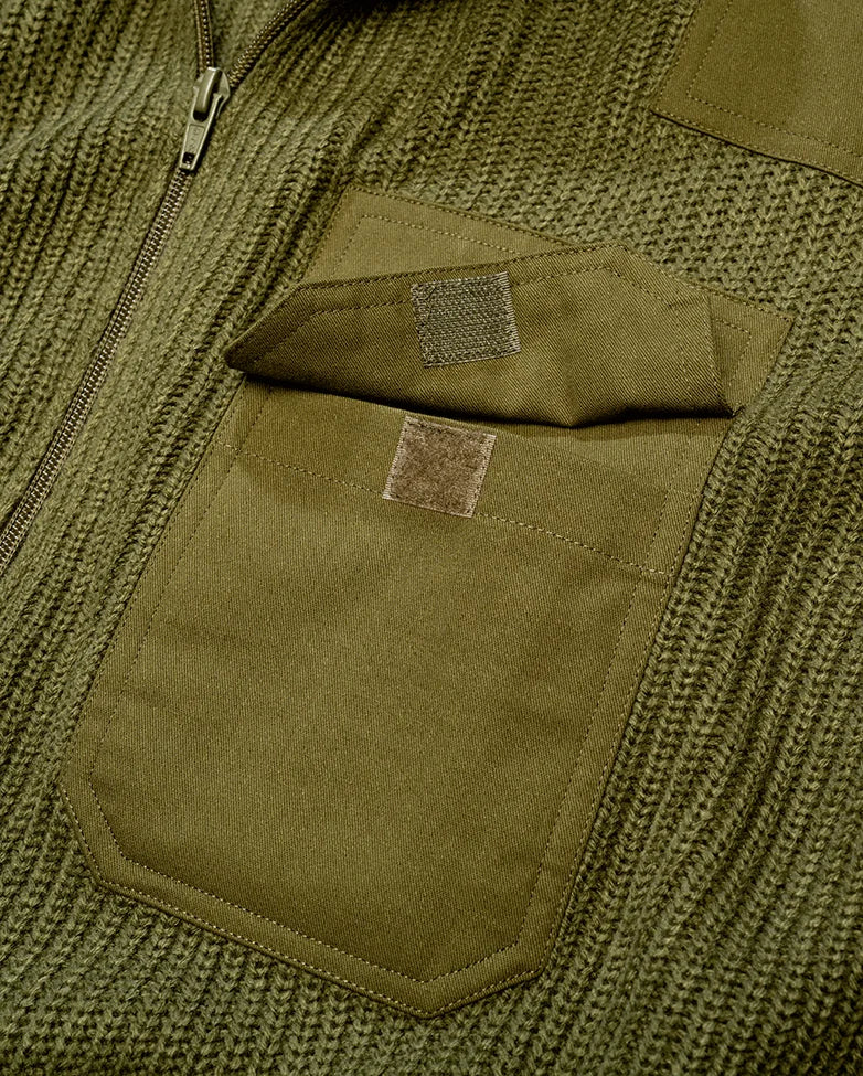 Army Cardigan (bw Cardigan) Pullover - Brandit
