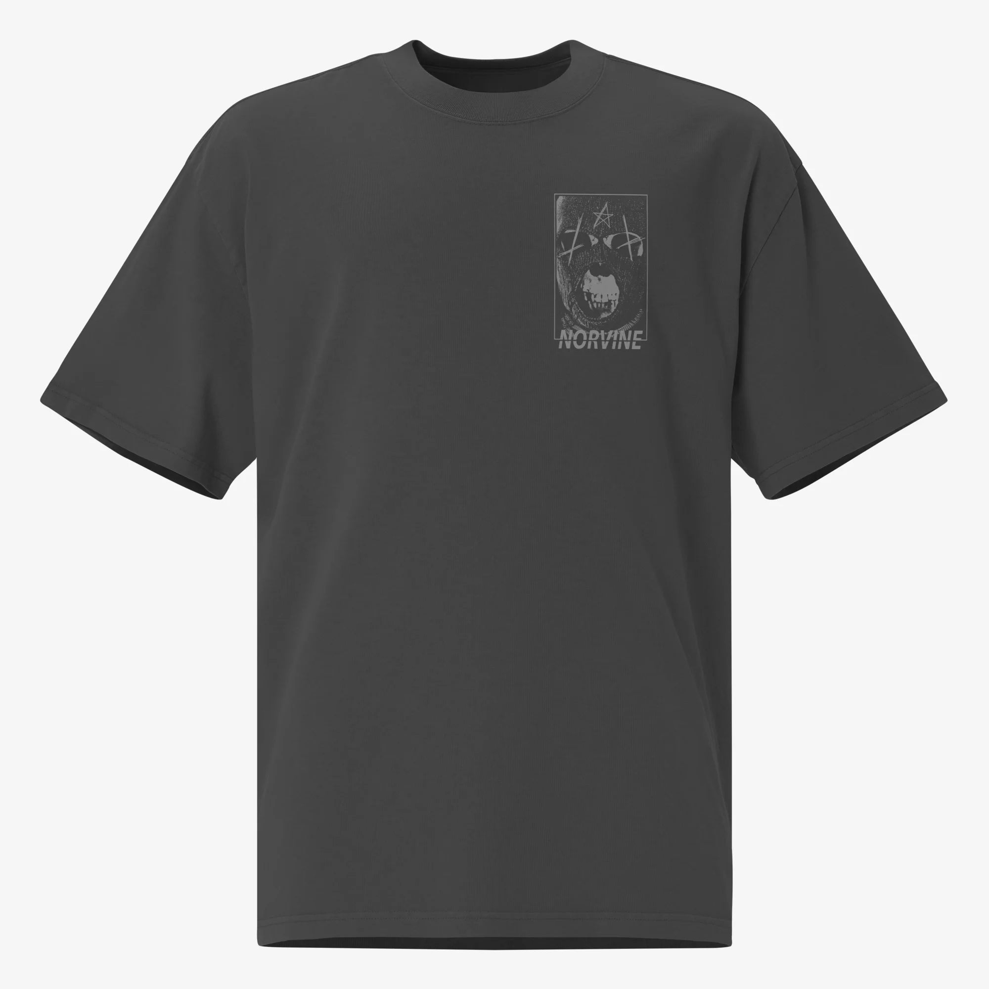 Balaclava Heavy Oversized Premium Tee t Shirt Norvine