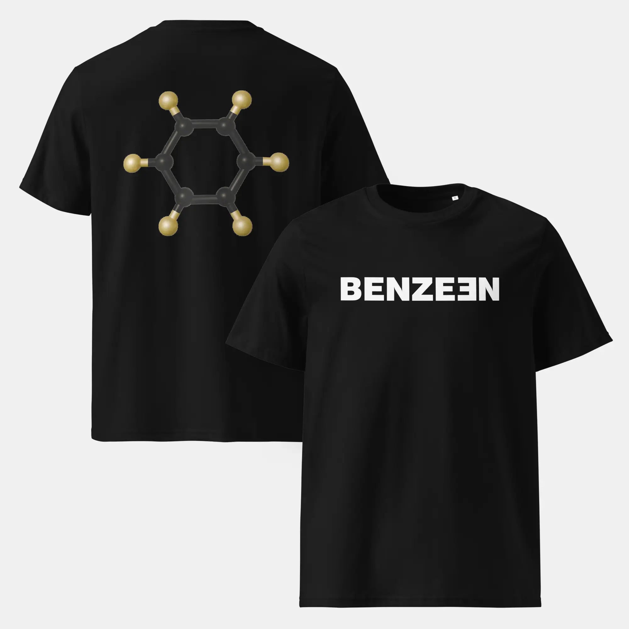 Benzeen Unisex Organic Cotton T-shirt Version b R-benz