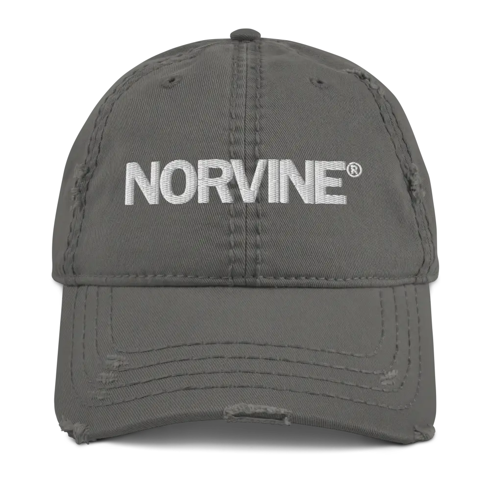Distressed Dad Hat Headwear - Norvine