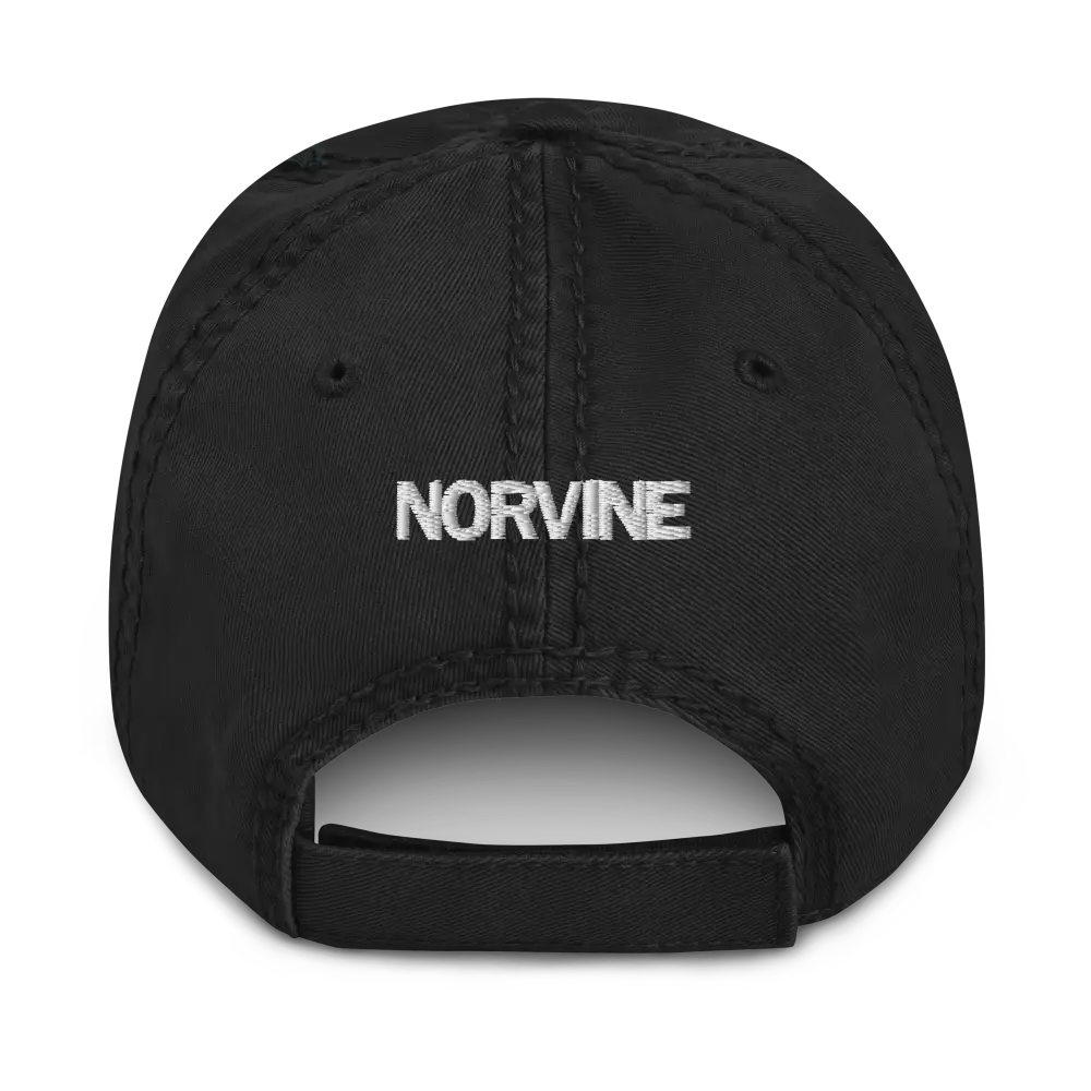 Distressed Dad Hat Headwear - Norvine