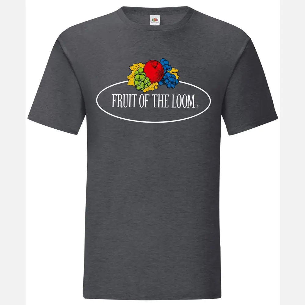 Fotl Vintage Tee Large Logo Print T-shirt Fruit Of The Loom