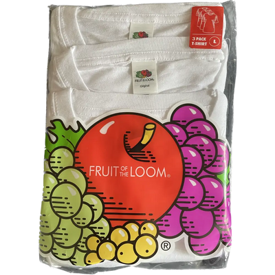 Fruit Of The Loom Underwear T-shirt Pack Of 3 T-shirt Fruit Of The Loom