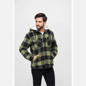 Hooded Lumber Jacket Sweater Brandit