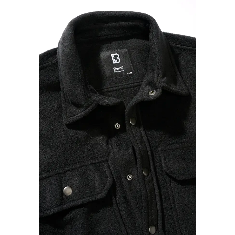 Jeff Fleece Shirt Long Sleeve Shirt Brandit