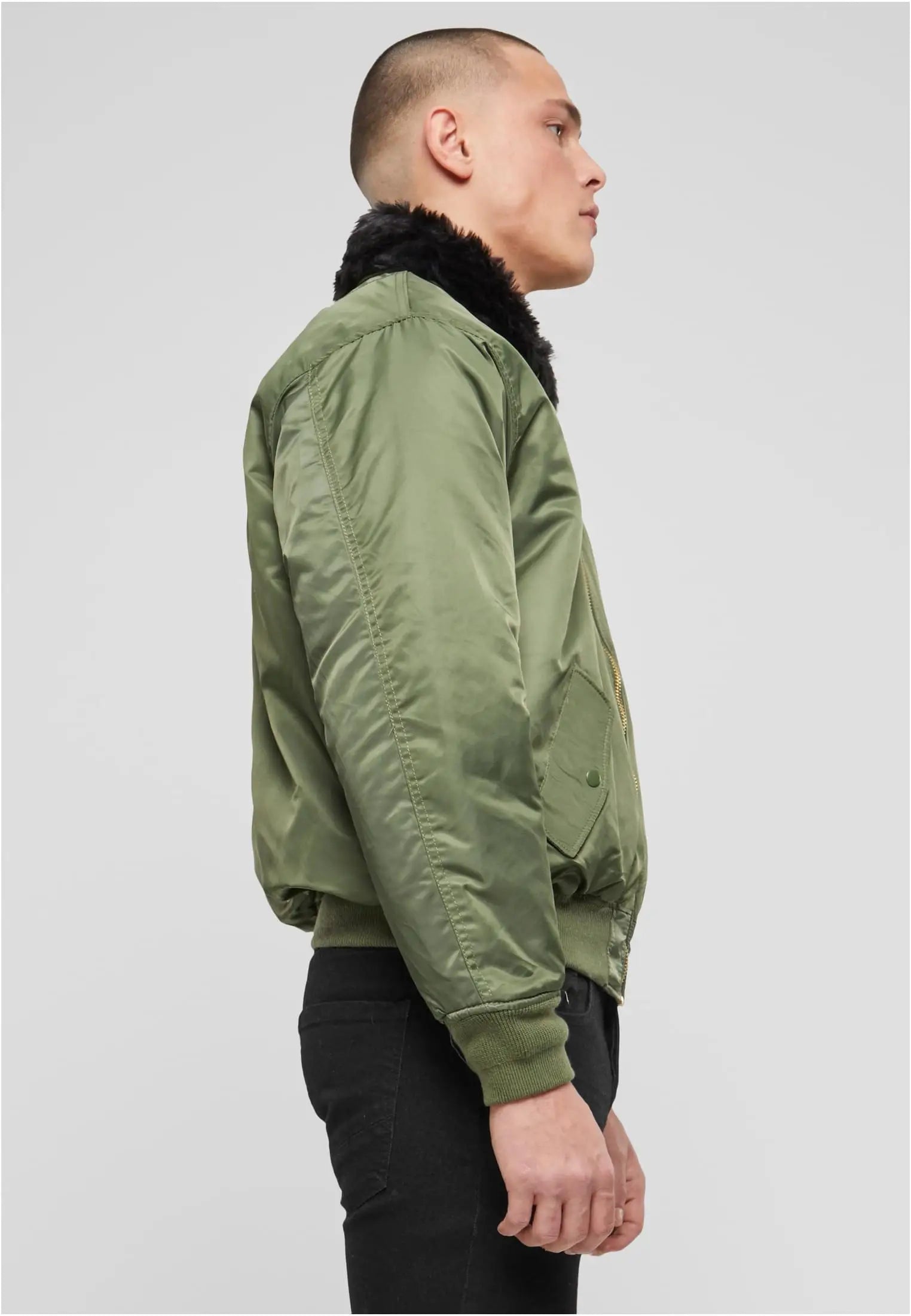 Ma2 Fur Collar Bomber Jacket Heavy - Brandit