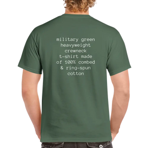 Military Green Heavyweight T-shirt T-shirt Norvine
