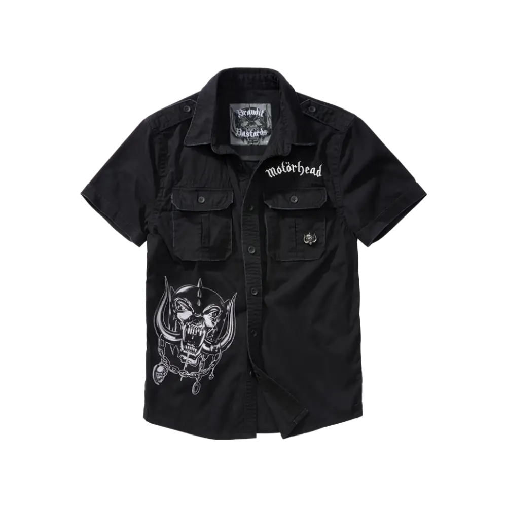 Motörhead Vintage Shirt 1/2 Sleeve - Brandit Bastards
