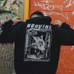 Norvine Wolf Hoodie