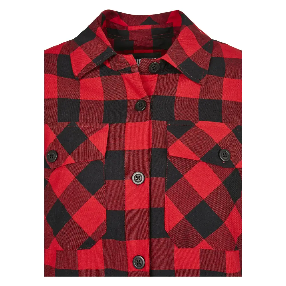 Padded Check Flannel Shirt Shirt Urban Classics