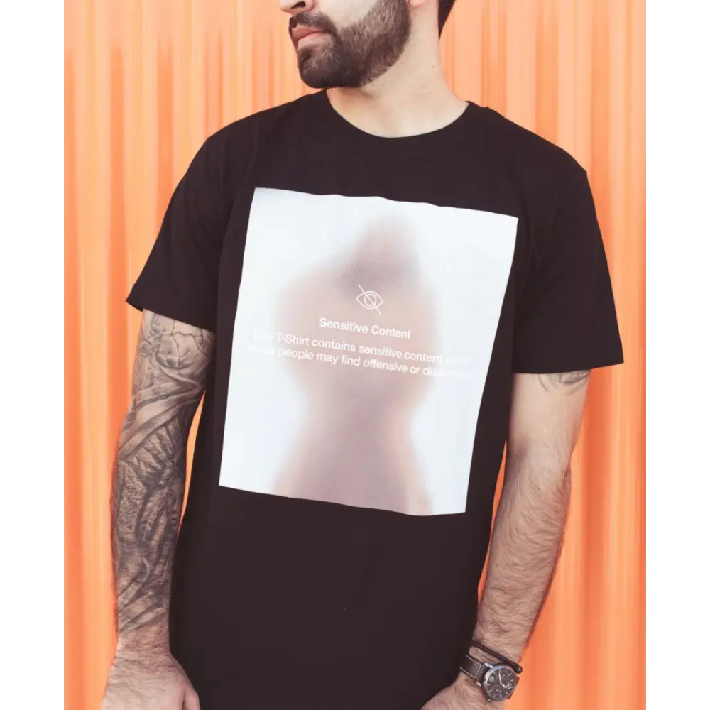 Sensitive Content T-shirt T-shirt Mister Tee