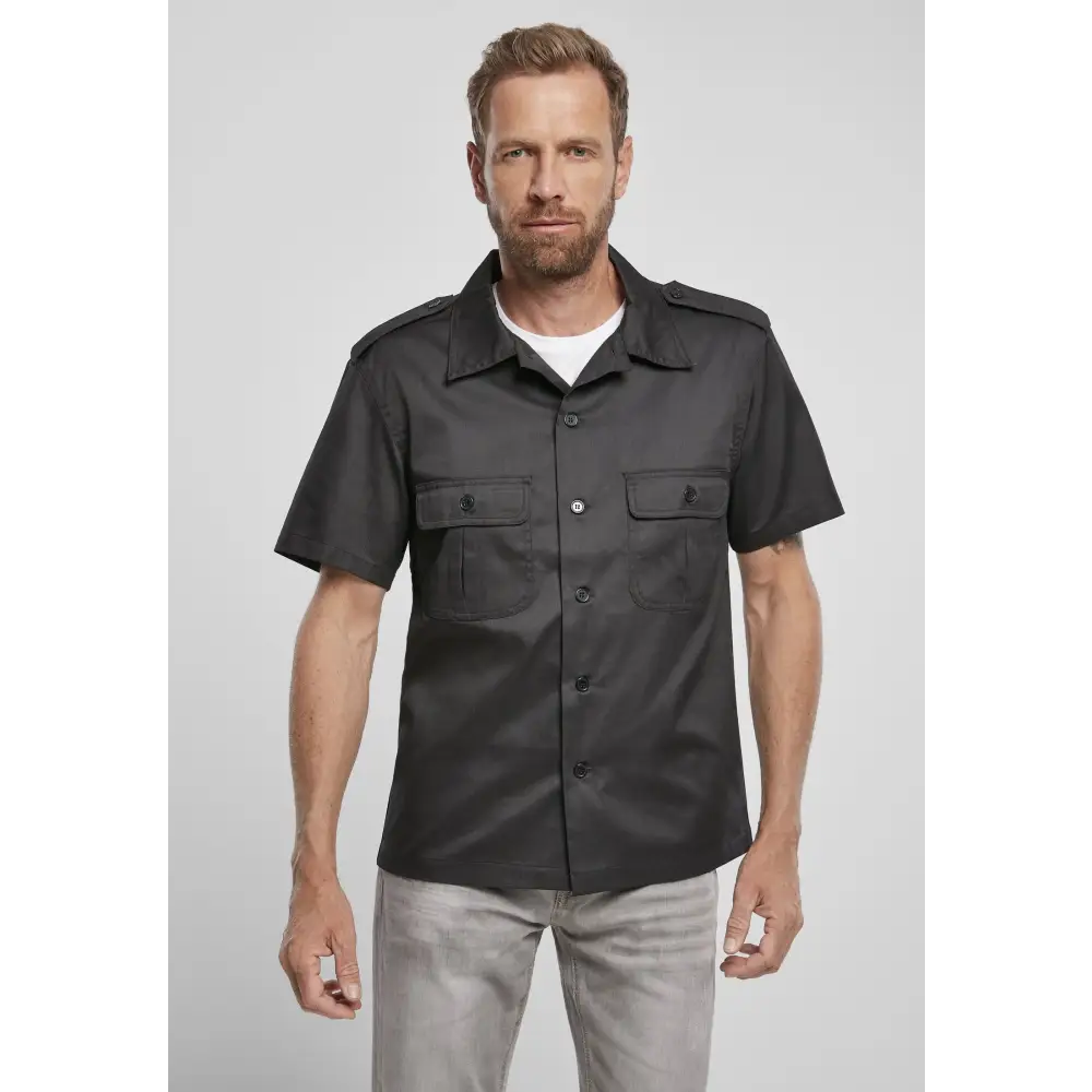 Short Sleeves Us Shirt Shirt Brandit