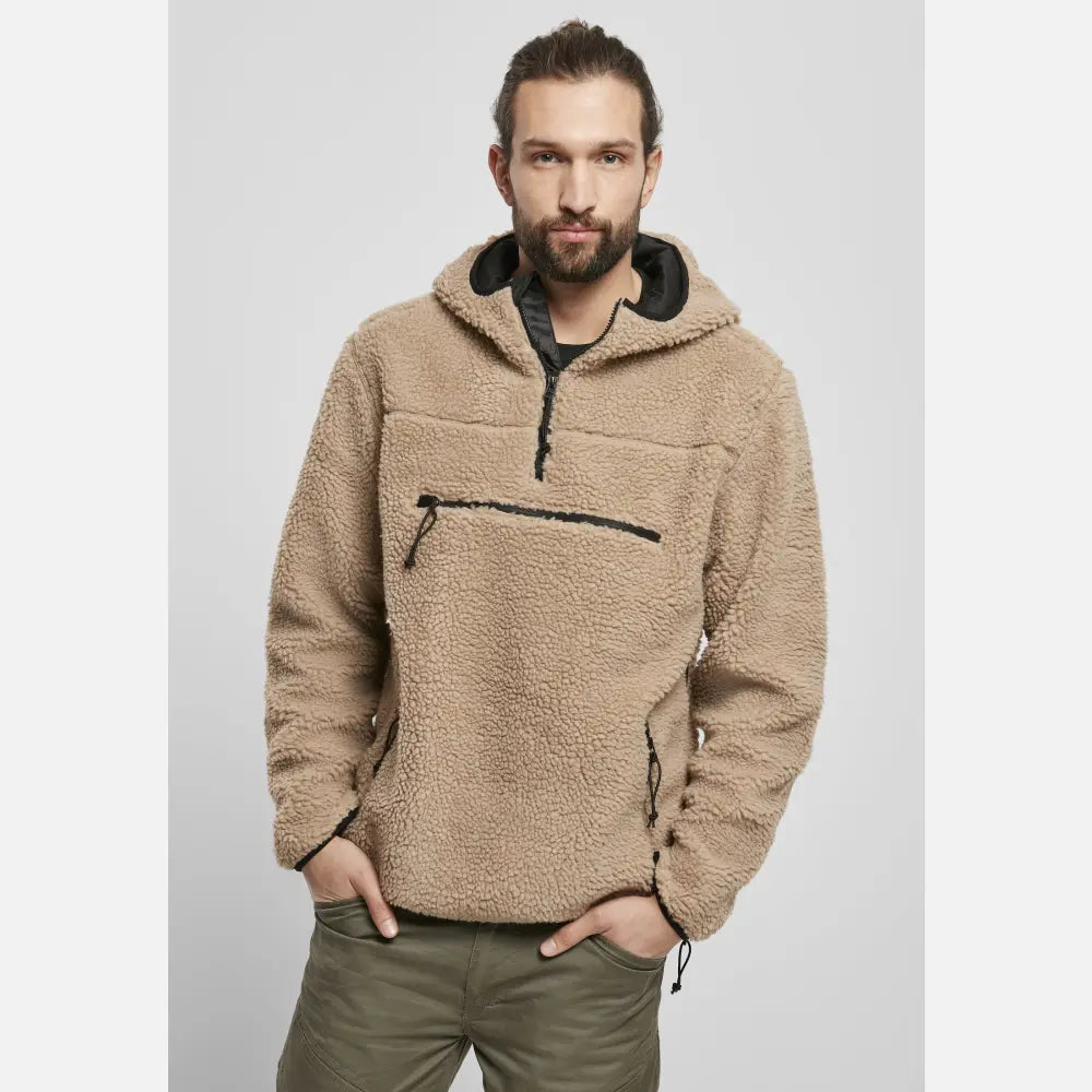 Teddyfleece Worker Pullover Sweater Brandit
